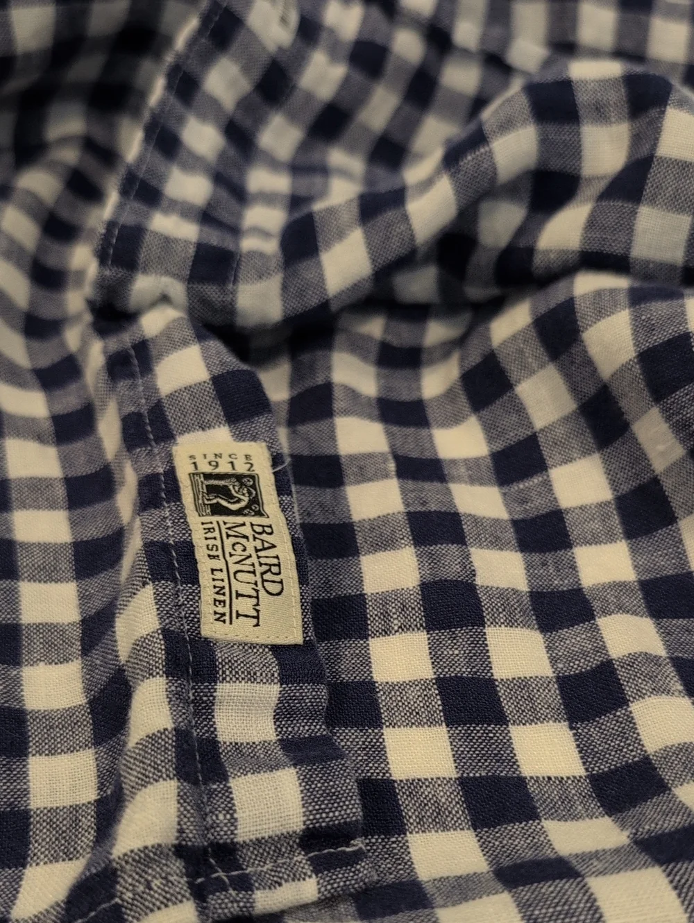 J. Crew Mens Large Slim 100% Linen Long Sleeve Button Down Shirt Style #K7899